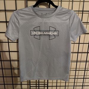 Under Armour Men's Light Gray Short Sleeve Tee